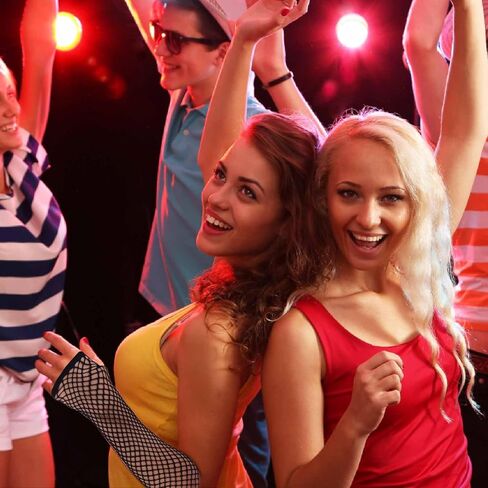 2 Pairs Fingerless Fishnet Gloves Long Fishnet Mesh Gloves 80s 90s Party Costume Accessories for Women and Girls in Kuwait