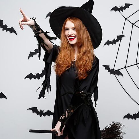 MeiLiMiYu المرأة ريشة الدانتيل قفازات طويلة الساحرة تنكر قفازات الدانتيل شبكة القوطية قفازات لحزب الهالوين تأثيري in Kuwait