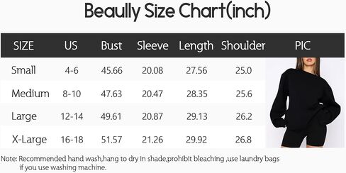 Beaully Women's Oversized Crewneck Long Sleeve Sweatshirts Casual Solid Pullover Sweatshirt Tops Shirts in Saudi Arabia