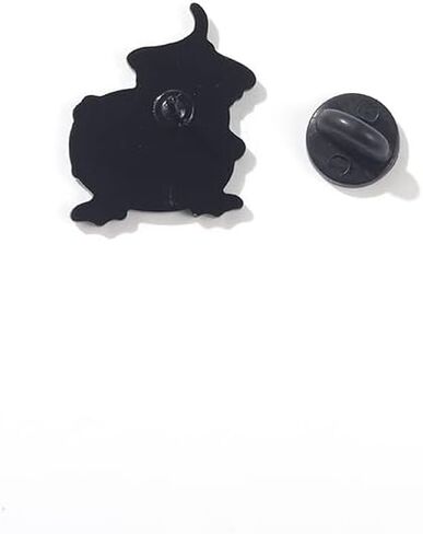 دبوس مطلي بالمينا بتصميم حيوانات جميلة على شكل بطة لطيفة، دبوس بروش كرتوني لحقيبة الظهر والملابس والقبعات، دبوس مضحك، بدون احجار كريمة in Kuwait