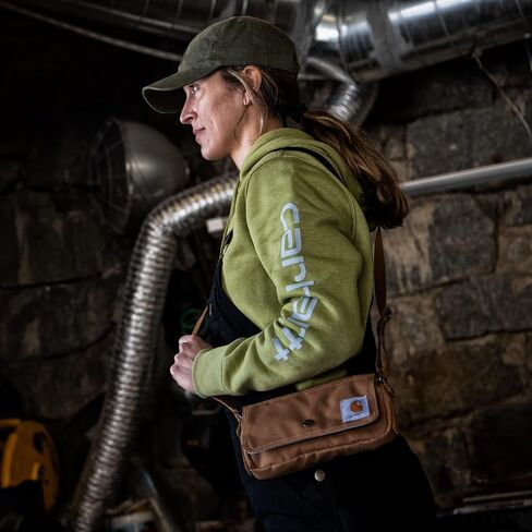 Carhartt Legacy Women's Essentials Crossbody Bag and Waist Pouch, Carhartt Brown in Saudi Arabia