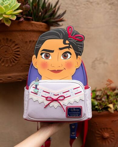 لاونج فلاي شنطة ظهر صغيرة للنساء من ديزني انكانتو لويزا، متعددة الالوان، مقاس واحد، Wdbk3025, متعدد الألوان in Kuwait