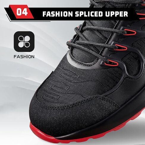 Furuian Steel Toe Shoes for Men Women Air Cushion Indestructible Steel Toe Sneakers Comfortable Safety Shoes Mens Work Shoes in Kuwait