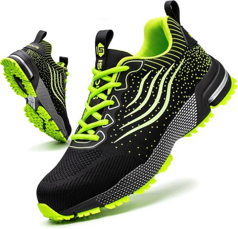 Steel Toe Shoes for Men Women Lightweight Safety Shoes Comfortable Cushion Steel Toe Sneakers Indestructible Work Shoes in Saudi Arabia