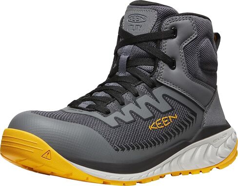 KEEN Utility Men's Arvada Mid Height Composite Toe Breathable Industrial Work Sneakers in Saudi Arabia