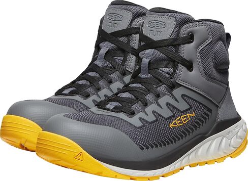 KEEN Utility Men's Arvada Mid Height Composite Toe Breathable Industrial Work Sneakers in Saudi Arabia
