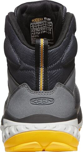 KEEN Utility Men's Arvada Mid Height Composite Toe Breathable Industrial Work Sneakers in Saudi Arabia