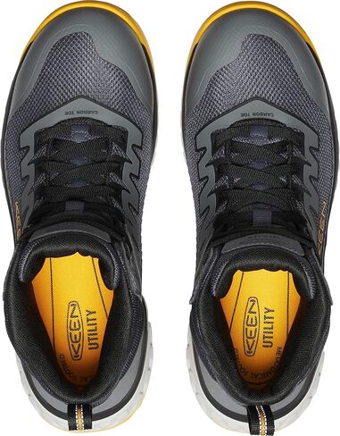 KEEN Utility Men's Arvada Mid Height Composite Toe Breathable Industrial Work Sneakers in Saudi Arabia
