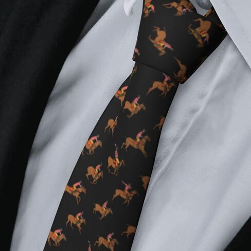 Yrassio Funny Tie For Men Boys, Novelty Skinny Men’s Necktie Fashion Narrow Wide in Kuwait