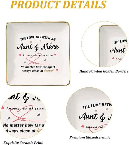 هدايا العمة من ابنة أخ، هدايا للعمات من ابنة أخت، هدايا ابن الأخ من العمة وابنة الأخ - صينية مجوهرات، عيد الأم وعيد الشكر in Kuwait