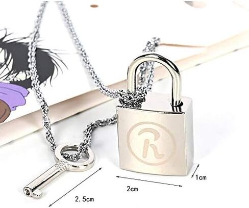 JIAJIAHONG Oosaki Nana Necklace,Anime NANA Honjo Ren Necklace Alloy Cosplay Pendant for Sweetheart,Silver in Kuwait