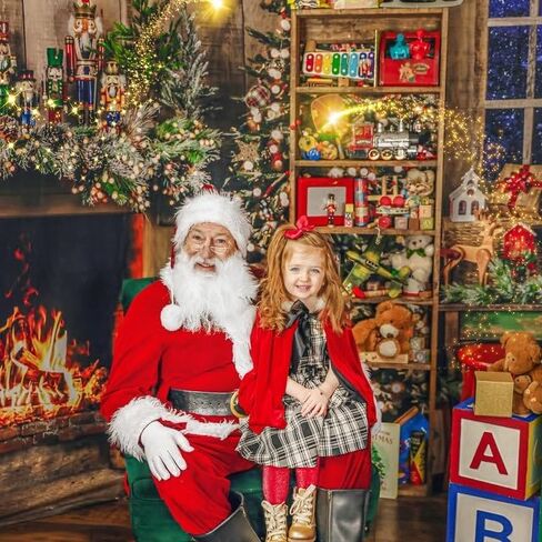 فستان عيد الميلاد للفتيات الصغيرات الصغار بأكمام قصيرة منقوش عليه شال مخملي مناسب لملابس عيد الميلاد للفتيات من 1 إلى 6 سنوات in Kuwait