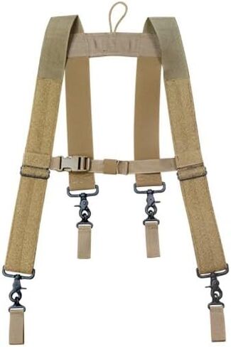 حمالات Atlas 46 24/7 Comfort-Tuff V2 شديدة التحمل - مقاس واحد يناسب الجميع، أسود in Kuwait