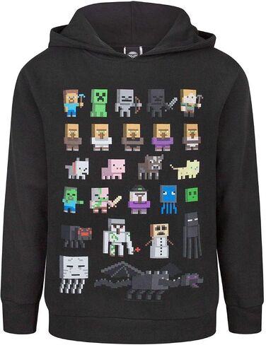 Minecraft Official Sprites Boy's Hoodie in Saudi Arabia