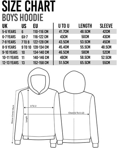 Minecraft Official Sprites Boy's Hoodie in Saudi Arabia