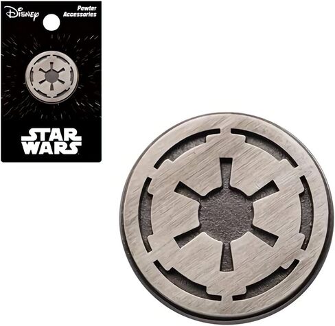 Star Wars Galactic Empire Logo Pewter Lapel Pin in Saudi Arabia