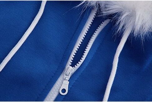 Men Women Sans Cosplay Blue Jacket Plush Hooded Coat Sans Costume Hoodie Jacket Coat Cos Jacket Sweatshirts in Saudi Arabia