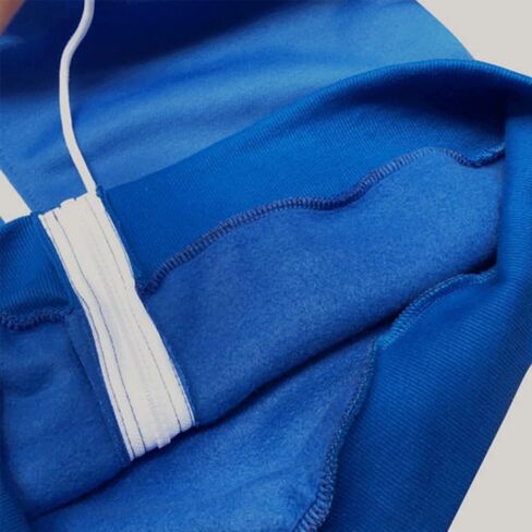 Men Women Sans Cosplay Blue Jacket Plush Hooded Coat Sans Costume Hoodie Jacket Coat Cos Jacket Sweatshirts in Saudi Arabia