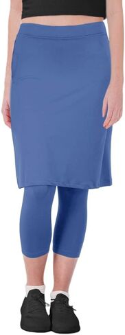 Aurgelmir Women's Tennis Golf Skirt with Legging Workout Skirted Leggings Athletic Skorts with Pockets for Hiking Golf in Saudi Arabia