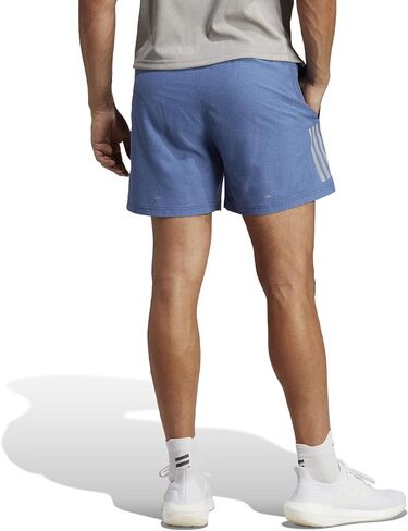 adidas Own The Run Heather 5" Shorts Dark Blue Melange MD 5 in Saudi Arabia