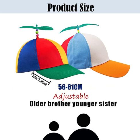 2 حزمة قبعة المروحة للكبار بألوان قوس قزح الزاهية قبعة المروحة قوس قزح الأعلى in Kuwait