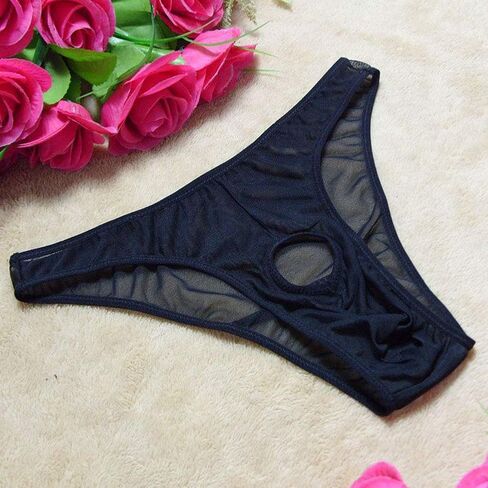 ملابس داخلية مثيرة للرجال من KHUFUZI حزمة 3 في 1 ملابس داخلية رائعة ملابس داخلية شبكية جليدية ملابس داخلية بيكيني ثونج هدية لصديقك in Kuwait