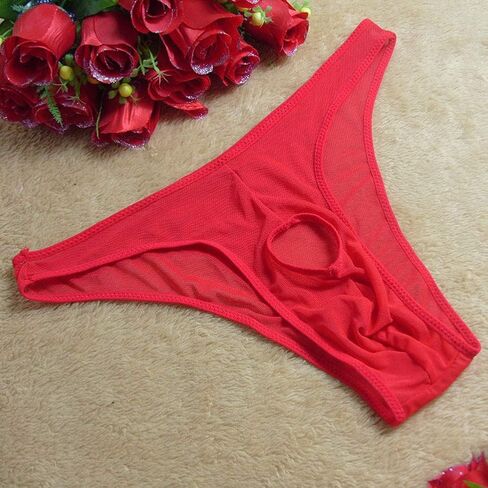 ملابس داخلية مثيرة للرجال من KHUFUZI حزمة 3 في 1 ملابس داخلية رائعة ملابس داخلية شبكية جليدية ملابس داخلية بيكيني ثونج هدية لصديقك in Kuwait