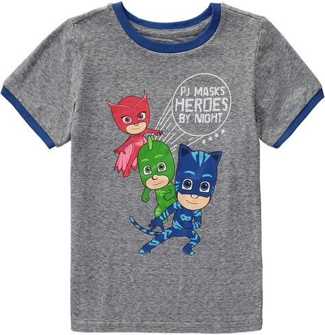 PJ Masks Baby Boys' T-Shirts 3 Pack-Featuring Catboy, Gekko, and Owlette in Saudi Arabia