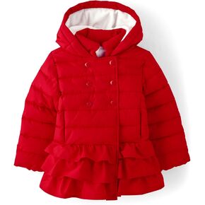 Gymboree,and Toddler Puffer Jacket,Red,2T