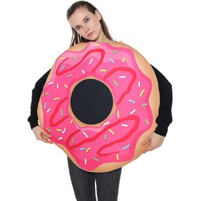 EraSpooky Donut Costume Family Party Fancy Dress for Adult