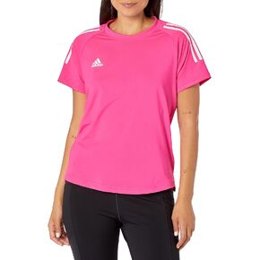 adidas Women's Hi Low Jersey Short Sleeve