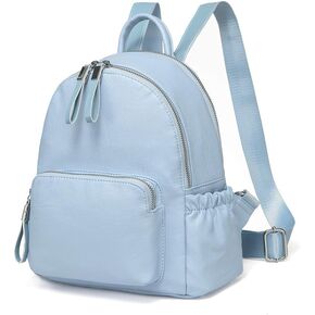 VASCHY Mini Backpack Purse, Faux Leather Small Backpack for Women (Sky Blue) in Saudi Arabia