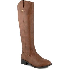 LONDON FOG Womens Irie Riding Boot, Regular and Wide Calf colors available