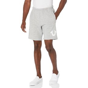 True Religion Men's Relaxed Multi Logo Short