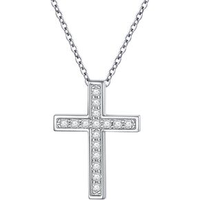 S925 Sterling Silver Small Cross Pendant Necklace Bracelet Earrings