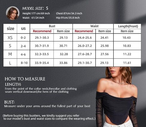 Mesh Corset Crop Top Long Sleeve Off Shoulder Ruched Bust Boned Bustier Sexy Cute Tube Tops Blouse in Kuwait