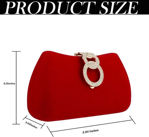 Buric Clutch Purses for Women Fashion Evening Bag Gold Clutch Small Crossbody Bag with Detachable Chain for Party/Wedding in Kuwait