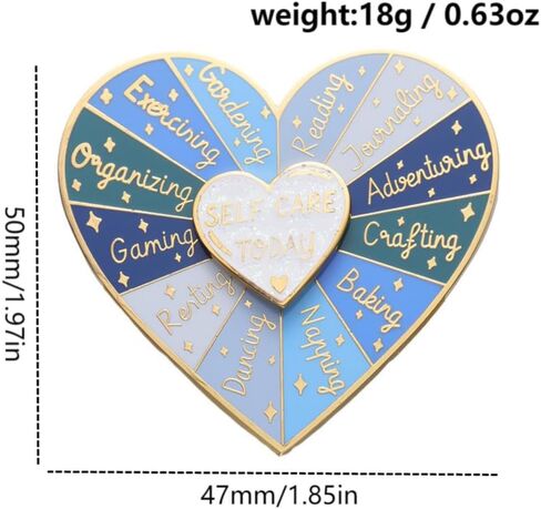 دبوس ملهم لطيف - دبوس مينا مزاجي مرح - هدايا جمالية للأطفال والبنات والمراهقات والنساء والرجال in Kuwait