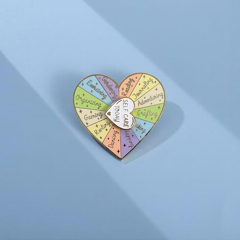 دبوس ملهم لطيف - دبوس مينا مزاجي مرح - هدايا جمالية للأطفال والبنات والمراهقات والنساء والرجال in Kuwait