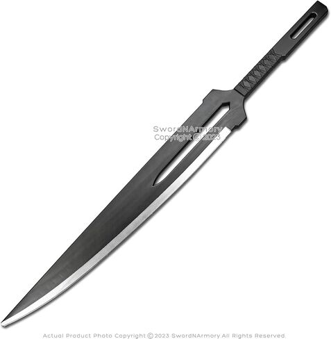 مونيوشي 39 "/23" رغوة Zangetsu إعادة تشكيل صحيح شيكاي Ichigo أنيمي ابيض تأثيري حلي in Kuwait