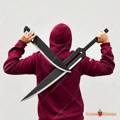 مونيوشي 39 "/23" رغوة Zangetsu إعادة تشكيل صحيح شيكاي Ichigo أنيمي ابيض تأثيري حلي in Kuwait