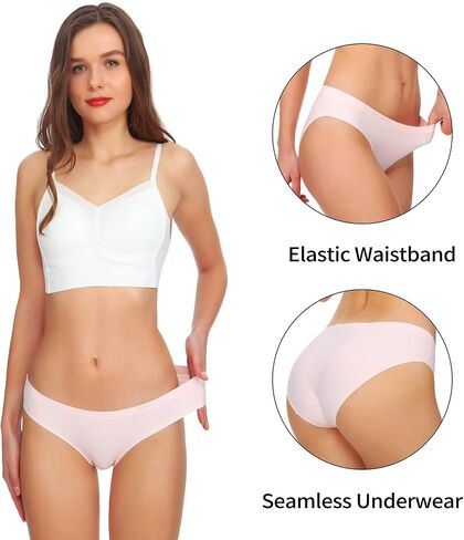 XINBANG Seamless Underwear for Women Panties Underwear Women 5-Pack in Saudi Arabia