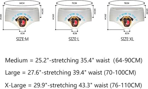 Women's Underpants Funny Panties, Soft and comfortable Low rise sexy, Give her a gift of love in Kuwait
