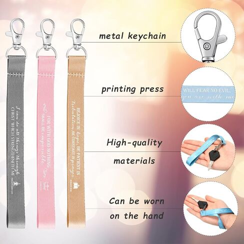 Inbagi 50 Pieces Christian Keychain Bible Verse Keychain Religious Keychains Bulk Christian Keychain Bulk Religious Easter Keychain Bulk Biblical Gifts for Women Men Father(Fresh Colors) in Saudi Arabia