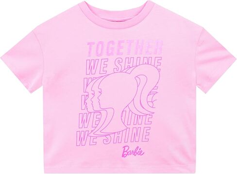 Barbie Tshirt Girls | Cotton Girls Summer Tops Girls Short Sleeve Shirt | Official Merchandise in Saudi Arabia