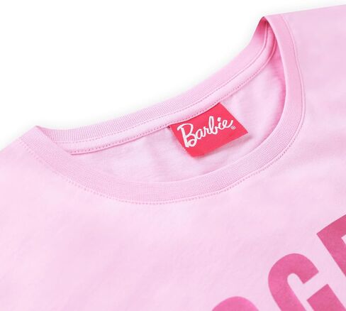 Barbie Tshirt Girls | Cotton Girls Summer Tops Girls Short Sleeve Shirt | Official Merchandise in Saudi Arabia
