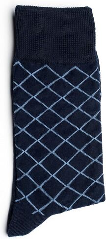 Tom Lawrence Dress Socks for Men - Cotton Socks for Men 9-12 Size – 6 Pairs Variety Pack. in Saudi Arabia
