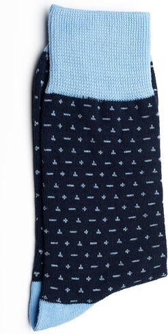 Tom Lawrence Dress Socks for Men - Cotton Socks for Men 9-12 Size – 6 Pairs Variety Pack. in Saudi Arabia
