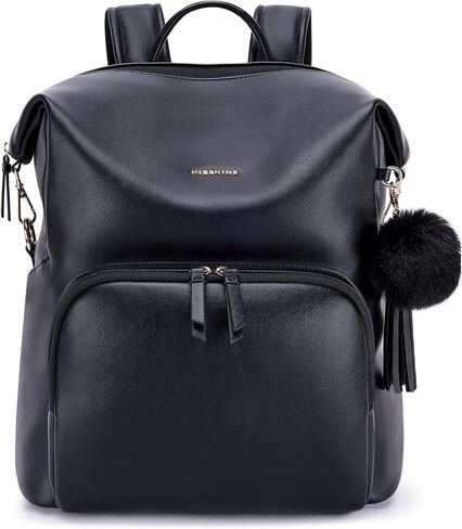 Missnine Backpack Purse for Women Fashion Leather Backpack for College Travel Large Ladies Shoulder Bags with Tassel in Saudi Arabia