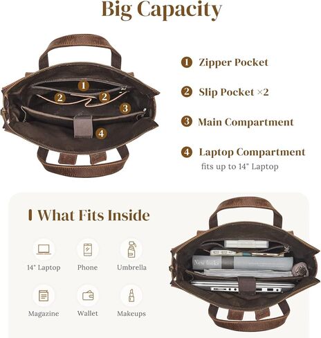 S-ZONE Leather Backpack Purse for Women with Leather Key Holder in Saudi Arabia
